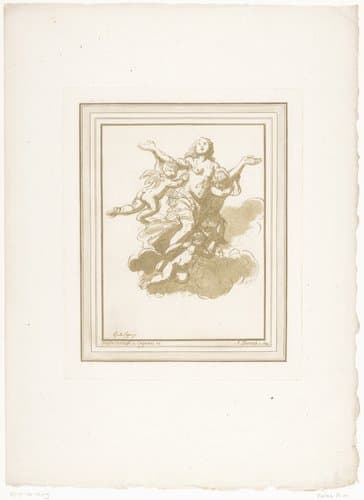 Hemelvaart van Maria Magdalena by Adam von Bartsch