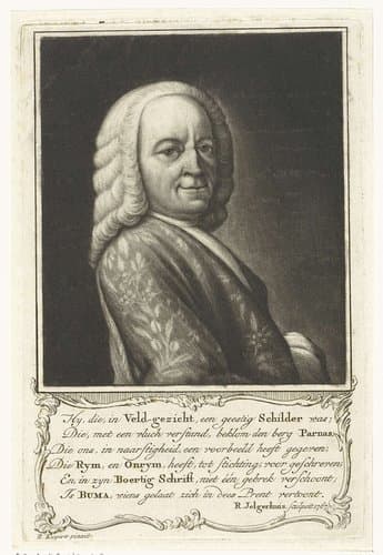Portret van Johannes Buma by Rienk Jelgerhuis