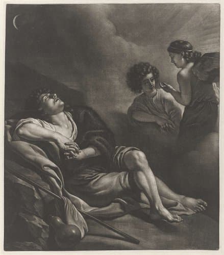 Droom van Jakob by Wallerant Vaillant