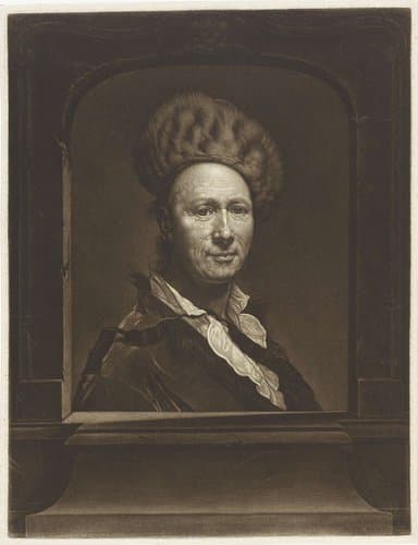 Portret van Conrad Friedrich Hurlebusch by Pieter Anthony Wakkerdak