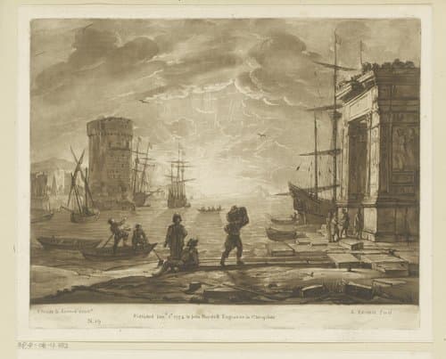 Liber Veritatis. Or a Collection of Two Hundred Prints, after the original designs of Claude le Lorrain (...) by Richard Earlom
