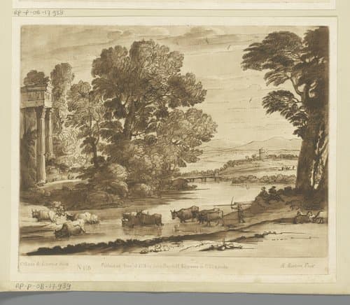 Liber Veritatis. Or a Collection of Two Hundred Prints, after the original designs of Claude le Lorrain (...) by Richard Earlom