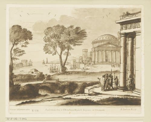 Prenten naar tekeningen van Claude Lorrain by Richard Earlom