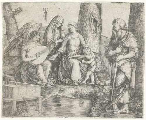 Maria met kind by Jacopo de'Barbari