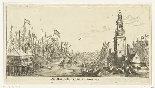 Eerste deel. Verscheÿde schepen en gesichten van Amstelredam, naer t leven afgetekent en opt cooper gebracht, door Reinier Nooms, alÿas Zeeman by Reinier Nooms
