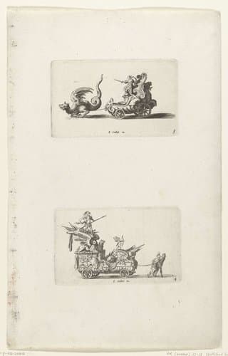 Triomfwagen van de Standvastigheid by anonymous