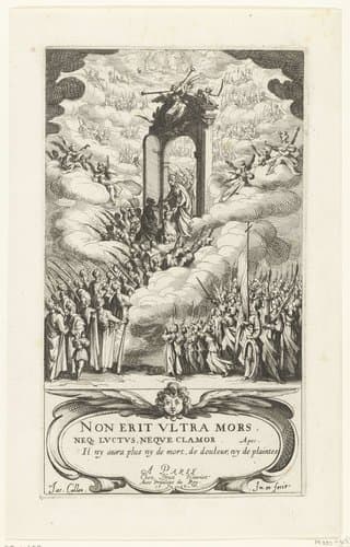 Alle heiligen en de Christelijke feestdagen van het jaar by Jacques Callot