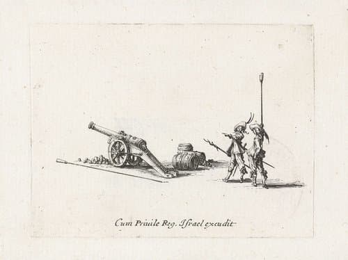 Militaire exercities by Jacques Callot