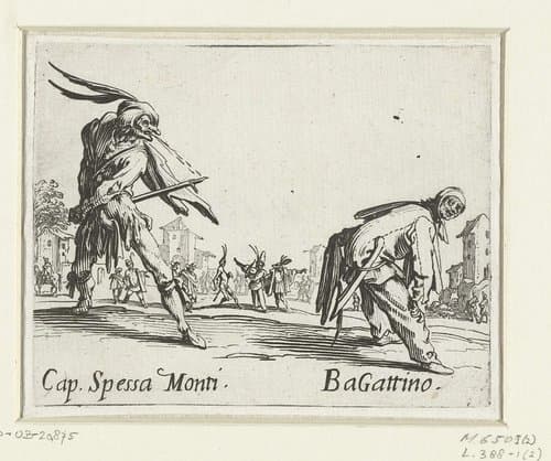 Balli di Sfessania by Jacques Callot