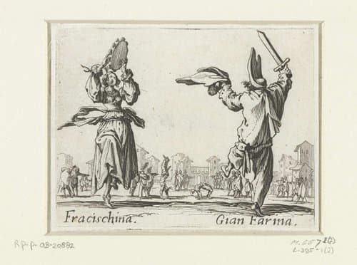 Balli di Sfessania by Jacques Callot
