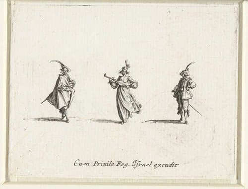 Dame by Jacques Callot