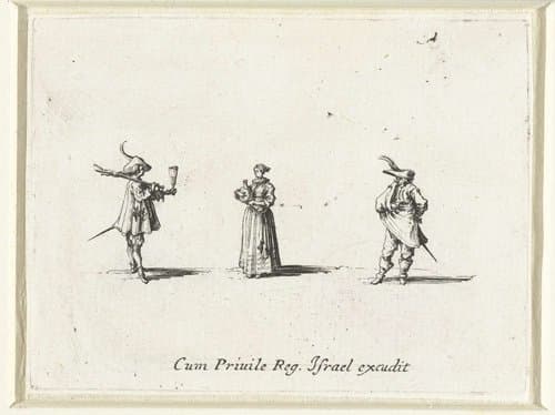 Dame by Jacques Callot