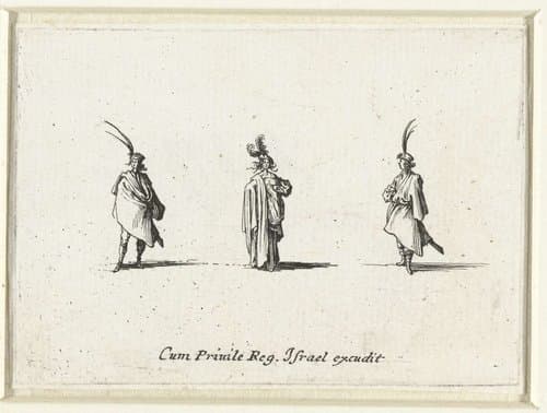Dame by Jacques Callot
