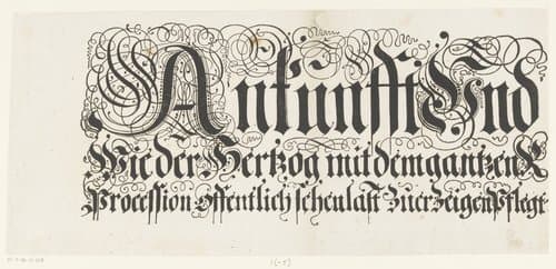 Titel van de Festa della Sensa (eerste gedeelte)