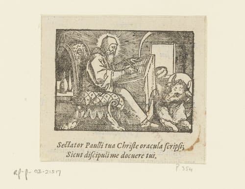 Evangelist Lucas by anonymous