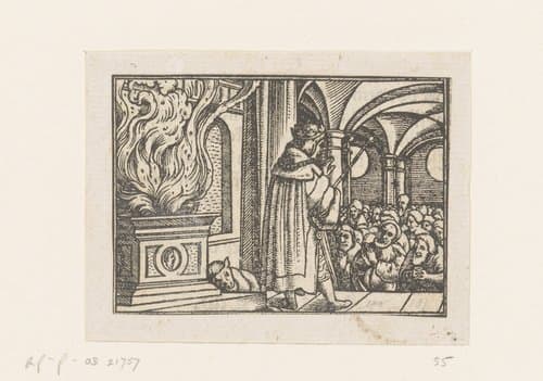 Kopieën naar Holbein's bijbelillustraties voor de Biblia Utriusque Testamenti by anonymous; Hans Holbein (II)