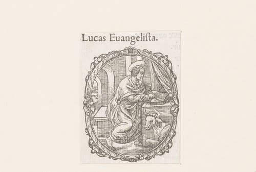 Evangelist Lucas by anonymous; Hans Holbein (II)