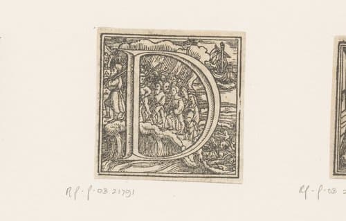 Versierde initialen by anonymous; Hans Holbein (II)