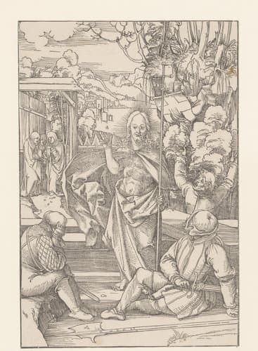 Opstanding van Christus by anonymous; Hans Schäufelein