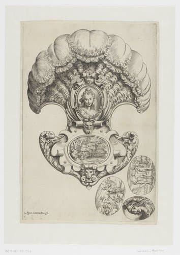 Waaier by Agostino Carracci