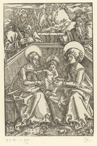 Portrait of Monogrammist PS (Duitsland); Hans Baldung Grien