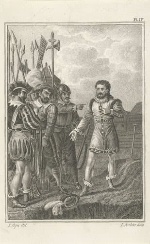 Soldaten met schoppen by Jan Mulder (1786-1817)