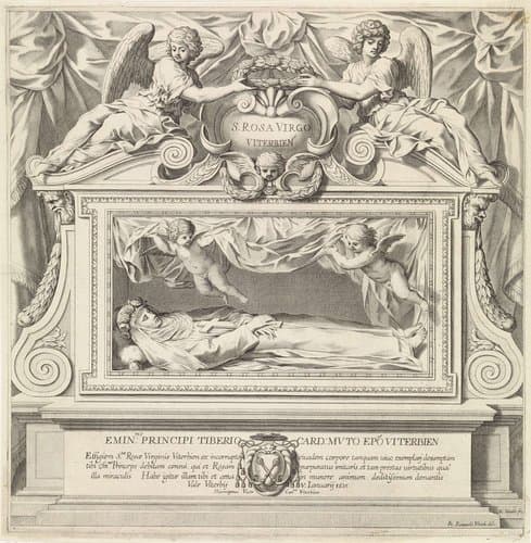 S. Rosa Virgo Viterbien by Michel Natalis