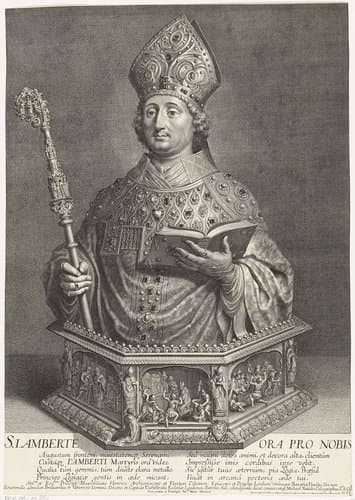 Reliekbuste van de heilige Lambertus van Maastricht by Michel Natalis