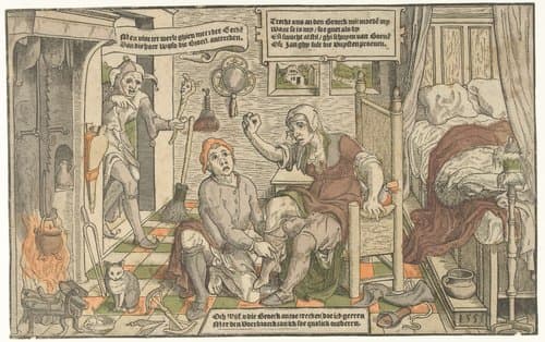 Woman Puts on the Trousers by anonymous