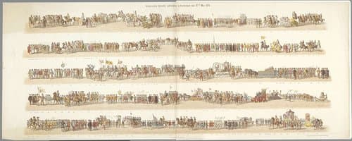 Historische optocht in Rotterdam by Gerardus Johannes Bos