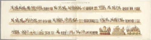 Historische optocht in Amsterdam by Gerardus Johannes Bos