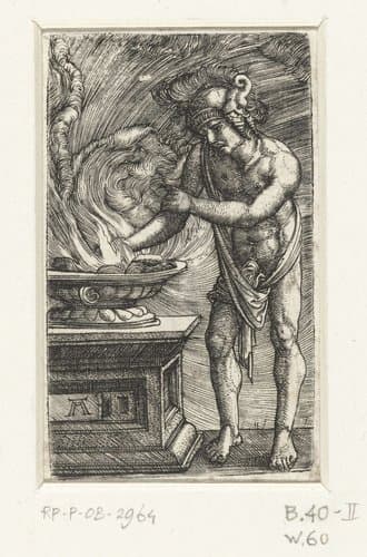 Mucius Scaevola by Albrecht Altdorfer