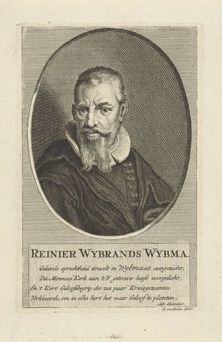 Portret van Reinier Wybrands Wybma by Andries van Buysen (Sr.)