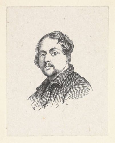 Portret van Karel-Hendrik Geerts by anonymous