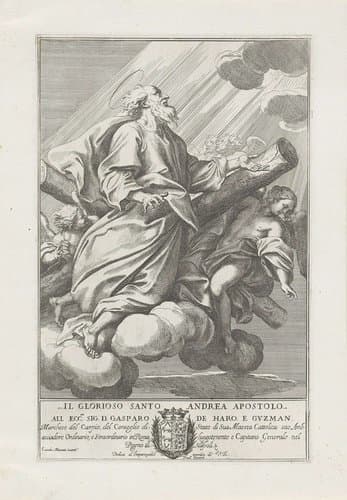 Apostel Andreas by Pietro Sante Bartoli