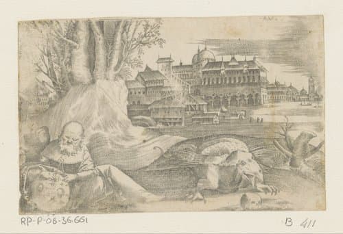 Astroloog by Agostino Veneziano