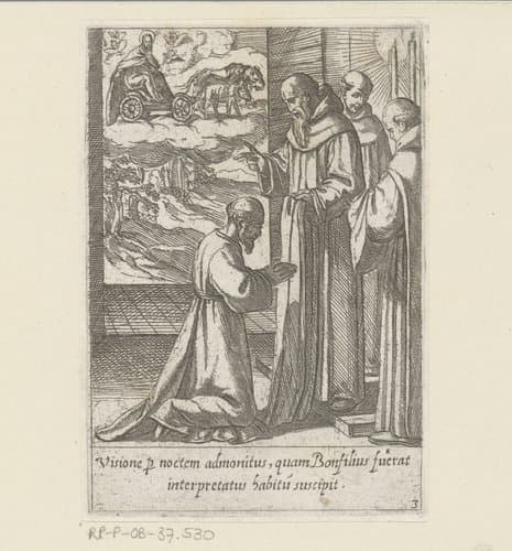 Het Leven van Philippus Benitius by Antonio Tempesta