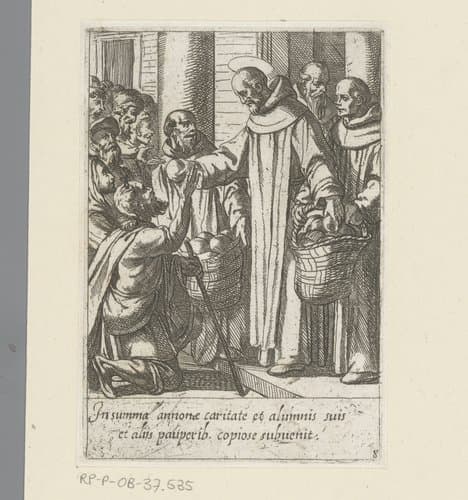 Het Leven van Philippus Benitius by Antonio Tempesta