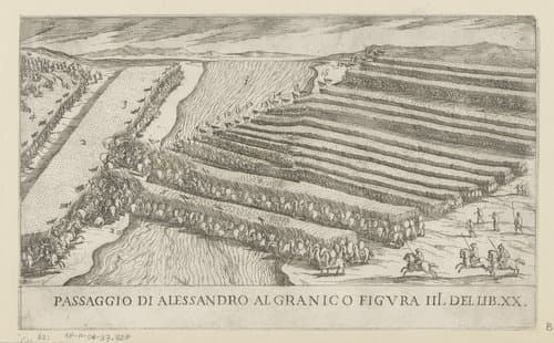 Passaggio di Alessandro al Granico by Antonio Tempesta