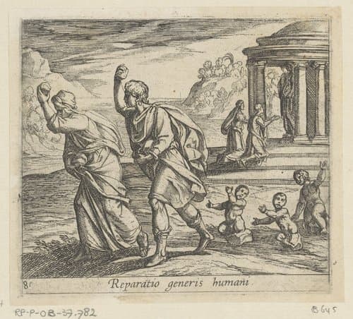 De wedergeboorte van de mensheid by Antonio Tempesta