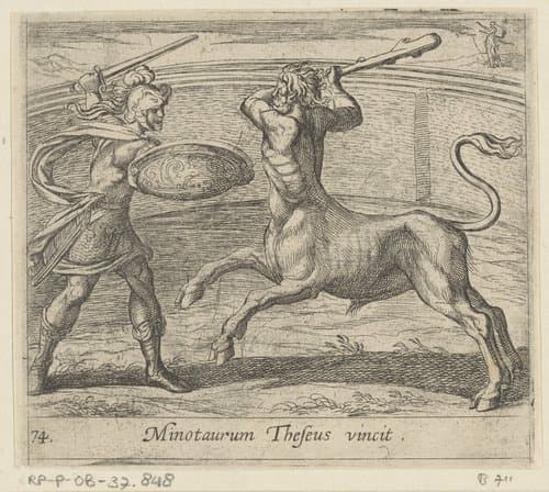 Metamorfosen van Ovidius by Antonio Tempesta