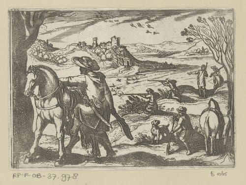 Jachtscènes (deel 2) by Antonio Tempesta