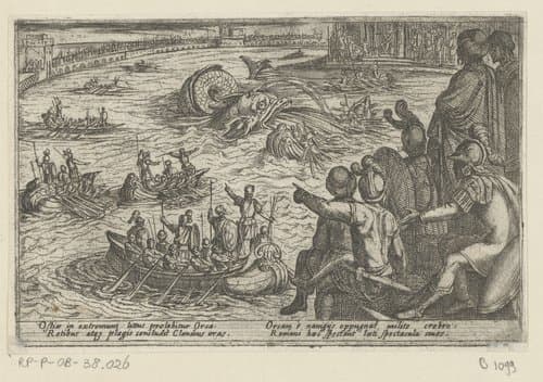 Venationes Ferarum, Avium, Piscium Pugnae bestiariorum: et mutuae bestiarum by Antonio Tempesta
