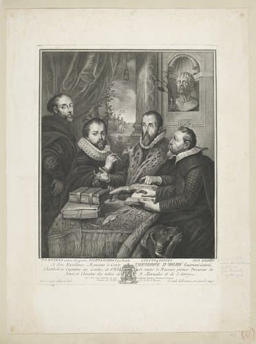 Vier filosofen by Ferdinando Gregori