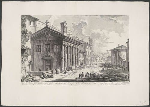 Vedute di Roma disegnate ed incise da Giambattista Piranesi architetto Ve(nez)iano by Giovanni Battista Piranesi