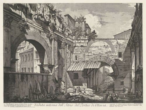 Vedute di Roma disegnate ed incise da Giambattista Piranesi architetto Ve(nez)iano by Giovanni Battista Piranesi