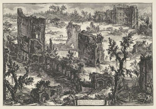 Vedute di Roma disegnate ed incise da Giambattista Piranesi architetto Ve(nez)iano by Giovanni Battista Piranesi
