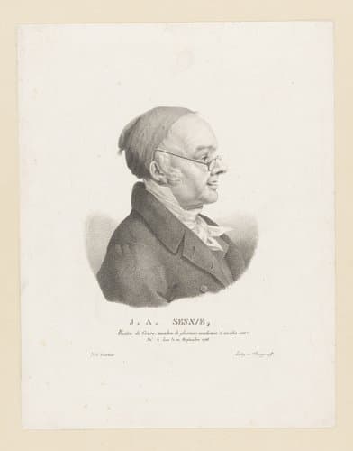 Portret van Jacques Albert Sénave by Guillaume Philidor Van den Burggraaff