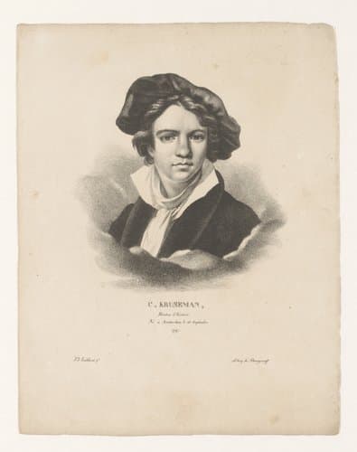 C. Kruseman by Guillaume Philidor Van den Burggraaff