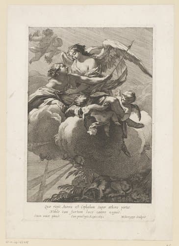 Aurora en Cephalus by Michel Dorigny